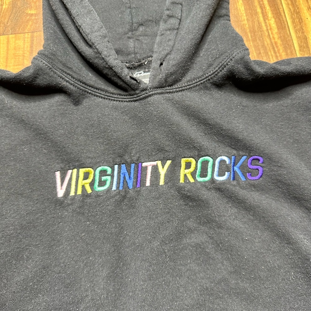 Virginity Rocks Hoodie - Picture 5 of 5